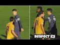 Son Heung Min talks to Hwang Hee-chan after Hotspur vs Wolves 🇰🇷 황희찬