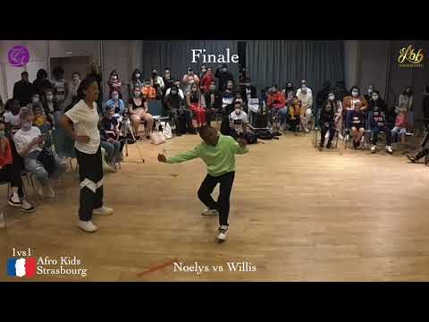 Battle Afro Dance Connexion 4  Finale kids Noelys vs Willis