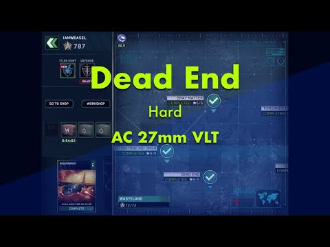 Dead End with the powerful AC 27mm VLT - Zombie Gunship Survival