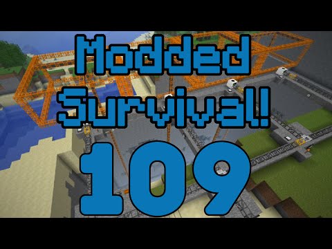 Minecraft- Modded LP [Ep 109] New Quarry!