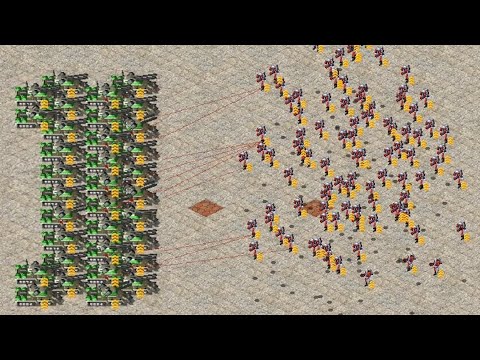 Apocalypse vs Rocketeers - Same Cost - Red Alert 2