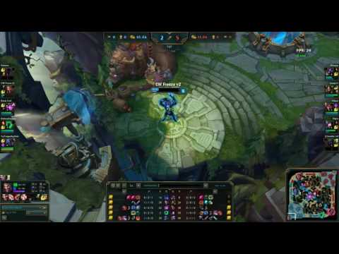 LoL: Freeze Draven vs Tristana ADC SEASON2016 May 2016