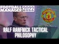 Ralf Rangnick Tactical Philosophy with Manchester United in FM22