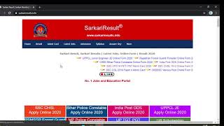 SARKARI RESULT SE ADMIT CARD KAISE DOWNLOAD KARE