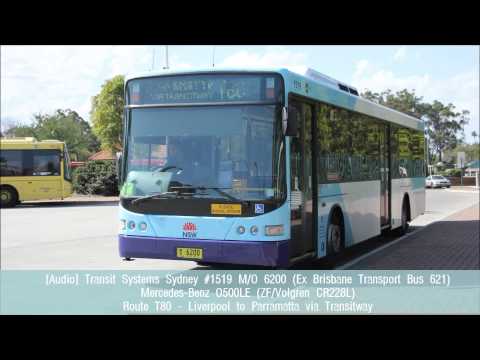 [Audio] TSA Sydney M/O 6200 #1519 - Mercedes-Benz O500LE (ZF/Volgren CR228L) - T80 Inbound