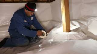 Watch video: Crawl Space Encapsulation - Beaverton, OR
