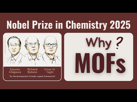 Nobel Prize 2025: What are MOFs | The Science Behind 2025 Chemistry Nobel Prize