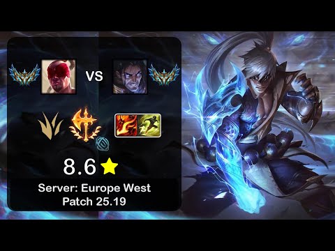 Lee Sin Jungle vs Sylas - EUW Challenger - Patch 25.19