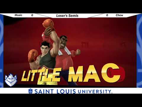 SLU Smash 4 Biweekly #13 - Losers Semis - Music (Little Mac) vs Chew (Donkey Kong)