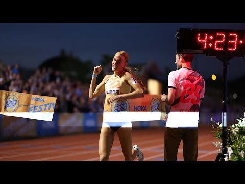 Girls HOKA HS Champs [Jane Hedengren US Record] HOKA Festival of Miles 2025 [Full Race Replay]