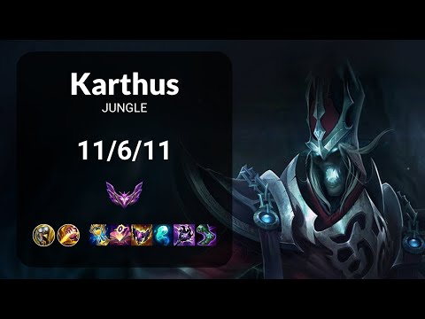 Karthus vs Graves JUNGLE - KR MASTER Patch 14.20