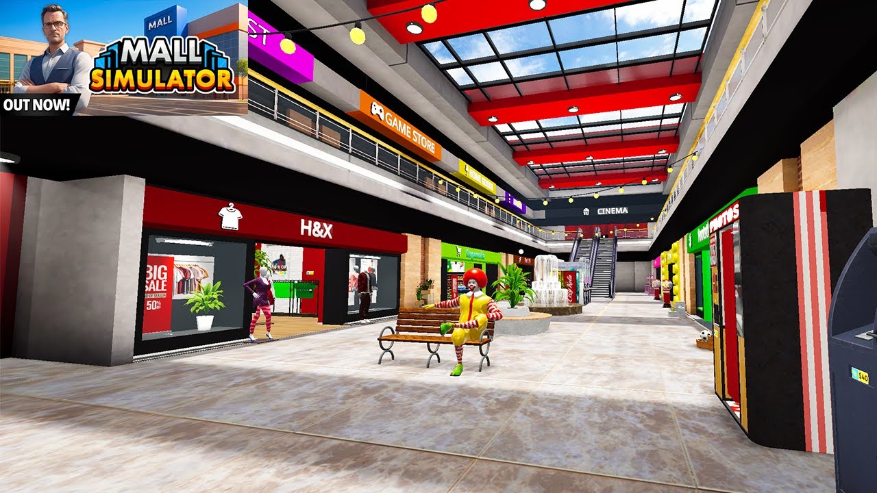 SAATNYA BUKA TOKO HANDPHONE DAN PERBESAR MALL IMPIAN KU! Mall Simulator GAMEPLAY #3