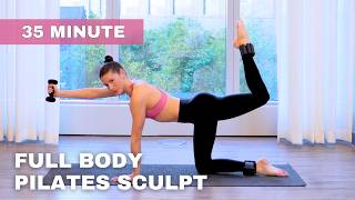 35 MIN FULL BODY PILATES BALL SCULPT