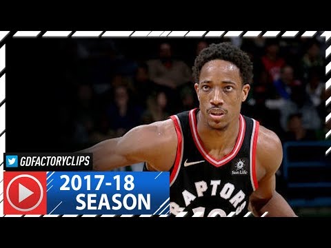 DeMar DeRozan Full Highlights vs Bucks (2018.01.05) - 20 Pts in 3 Quarters