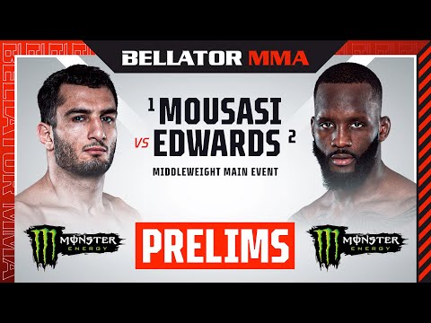 BELLATOR 296: Mousasi vs. Edwards Monster Energy Prelims  - DOM