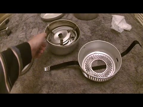 Trangia 27-2 Cook Set. Gas Conversion Adaptor.