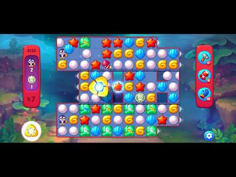 Fishdom Hard level 8120 no boosters フィッシュダム