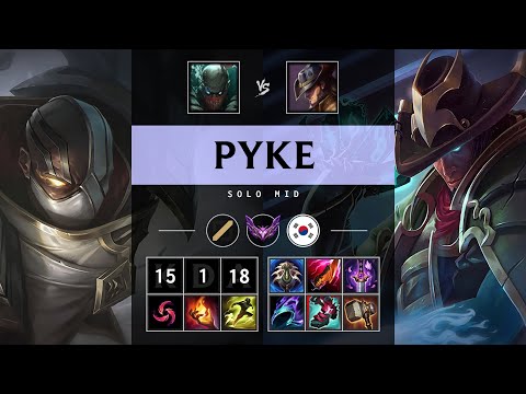 Pyke Mid vs Twisted Fate - KR Master Patch 25.12