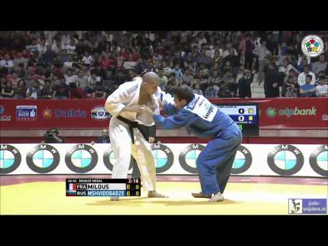 Judo 2014 Grand Slam Baku: Milous (FRA) - Mshvidobadze (RUS) [-60kg] bronze