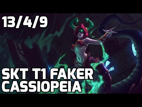 SKT Faker Cassiopeia vs Yasuo [Patch 5.14]