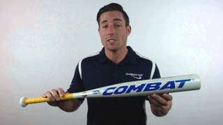 Video thumbnail: COMBAT MAXUM -5 Senior League Baseball Bat: MAXSL105