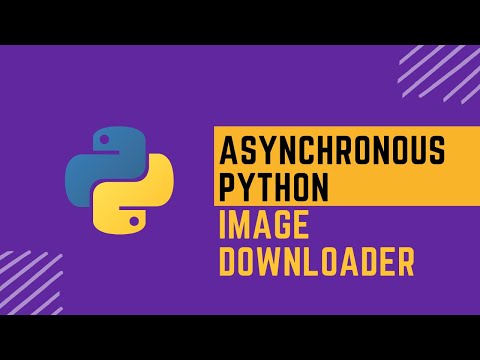 Python Asynchronous Image Downloader Using Threading Module