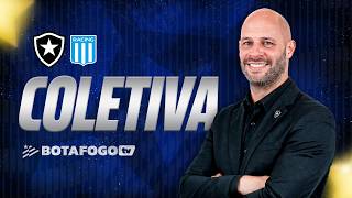 Coletiva pós-jogo com Franclim Carvalho | Botafogo x Racing | Sul-Americana