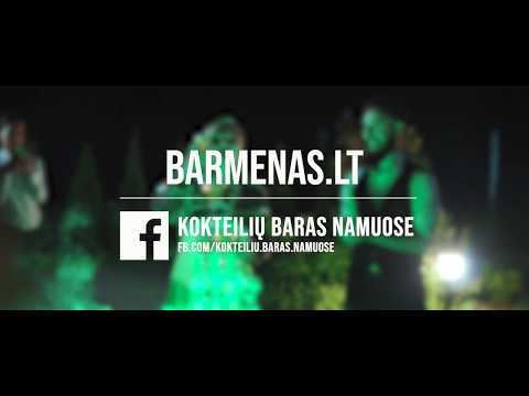 Kokteilių baras namuose jūsų šventėje | Mobilus baras | barmenas.lt | vestuves