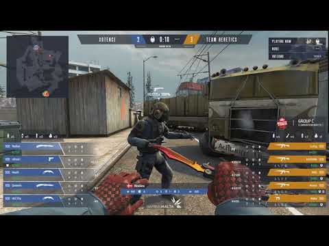 X6TENCE vs. HERETICS, bo3 - Group C - Malta Vibes Week 10