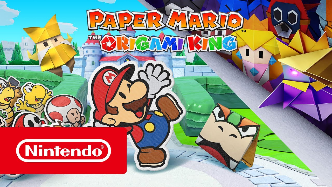 Трейлер игры Paper Mario: The Origami King