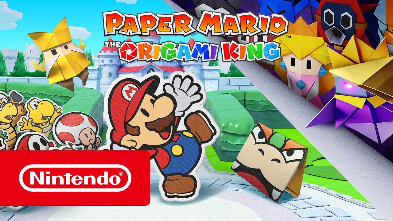 Обложка видео Трейлер игры Paper Mario: The Origami King