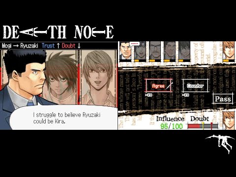 L the ProLogue to Death Note: Spiraling Trap English Patch Gameplay, DeSmuME NDS