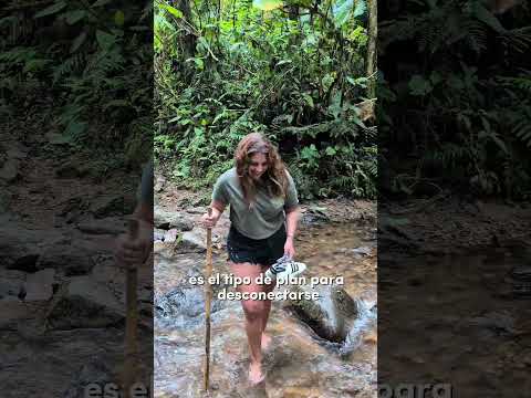 💦 Cascada La Escondida 💦  📌 San Francisco de Borja, Parroquia Sumaco, Cantón Quijos, Napo🎫