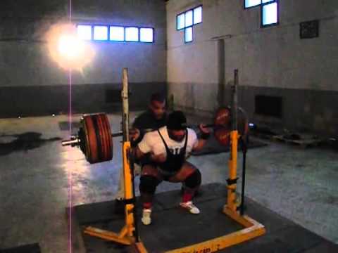 800 lbs/363 kg RAW Squat