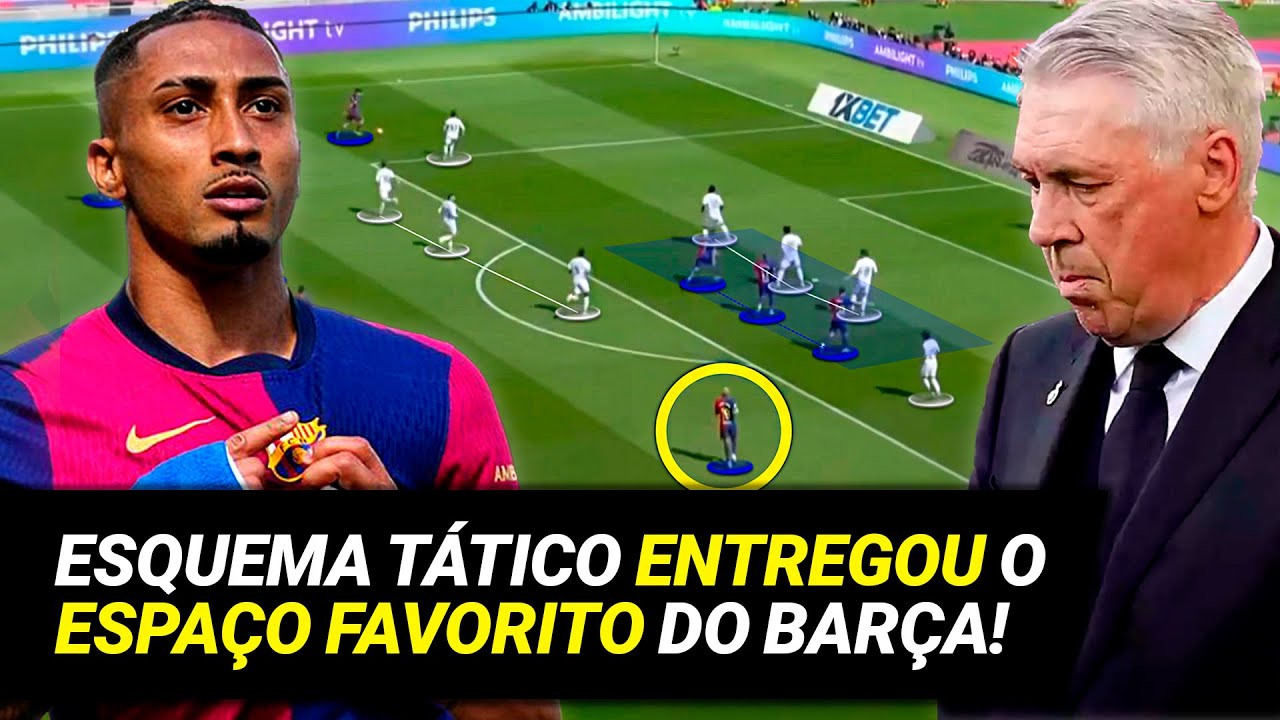 Ancelotti Tenta a 5ª Formação Diferente e Sofre a 5ª Derrota contra o Barcelona