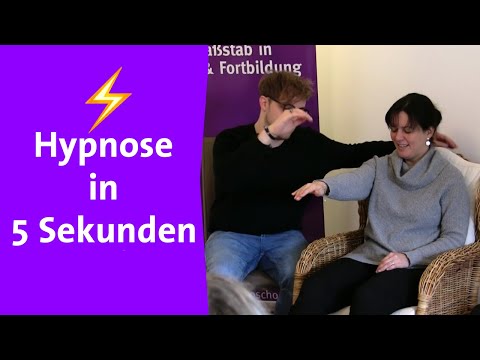 Blitzhypnose in 5 Sekunden  - Die Raketen Start Einleitung