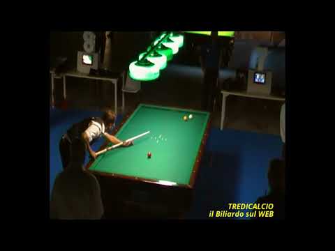 Campostrini e Stoppa vs Minelli e Pirelli 12° Camp. Ital. Biliardo a coppie 2017 Torino@TREDICALCIO