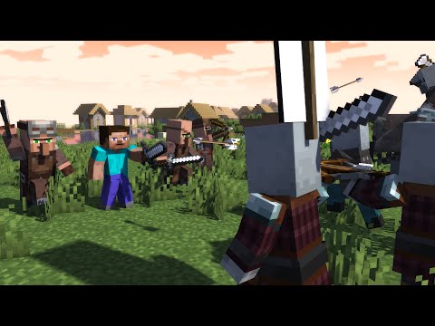 Villager Fight Back - Minecraft Animation