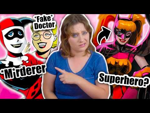 Harley Quinn is NOT a Superhero!!! Please stop trying to make her one!