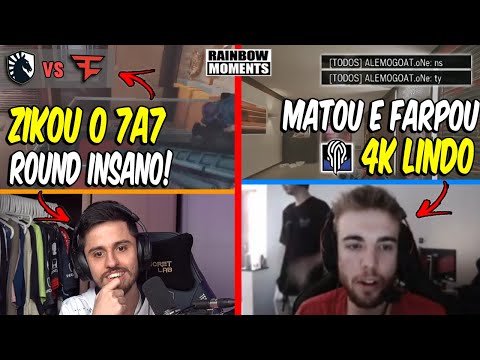RAZAH ZIKANDO CO CLÁSSICO, ALEM4O FARPANDO A FURIA, 5K DO PINO E MAIS - MELHORES MOMENTOS BR6