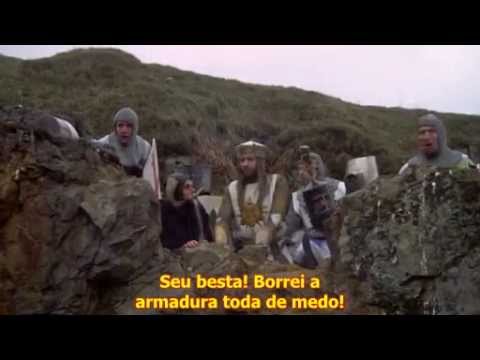 Monty Python em Busca do Cálice Sagrado - desafiando o coelho assassino