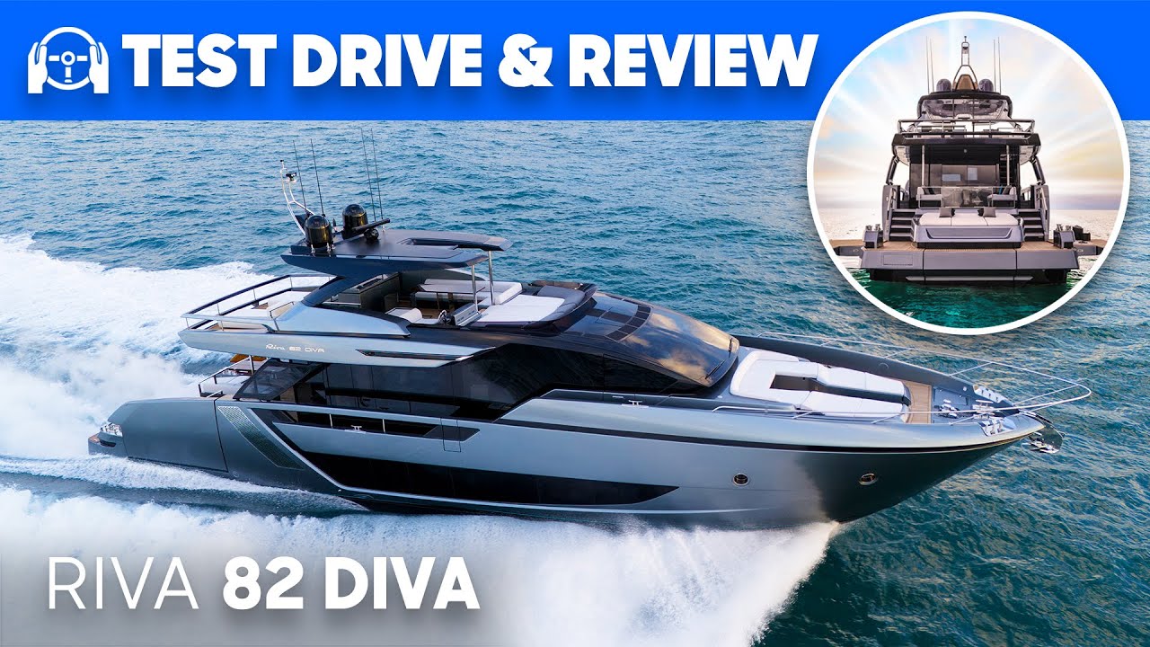 Brand NEW 💎 €6 Million Riva 82 Diva