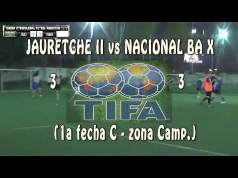 3 JAURETCHE II vs NACIONAL BA X 3 - 1ª fecha C zona Camp  - 11/09/2016