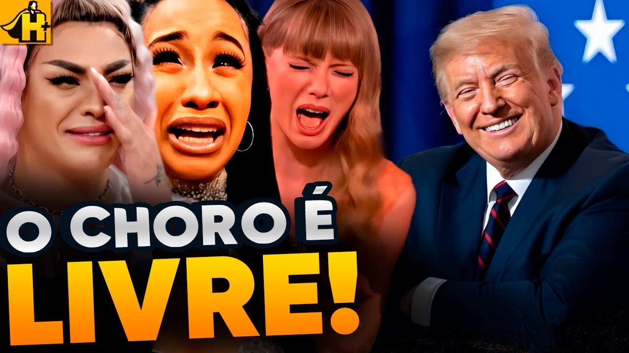 ARTISTAS CHORAM APÓS VITORIA DE TRUMP