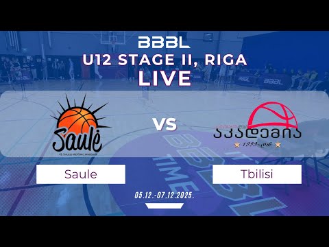 BC Academy Tbilisi 2014 vs Šiauliai KA Saule-2 2014 | BBBL U12 | Stage II