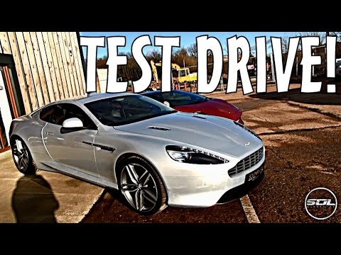 ASTON MARTIN VIRAGE TEST DRIVE: EPIC CAR!!