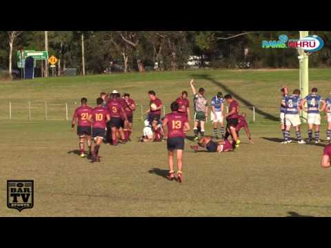 2017 NHRU   Round 5   Prem 1 Highlights   Lake Macquarie v Wanderers