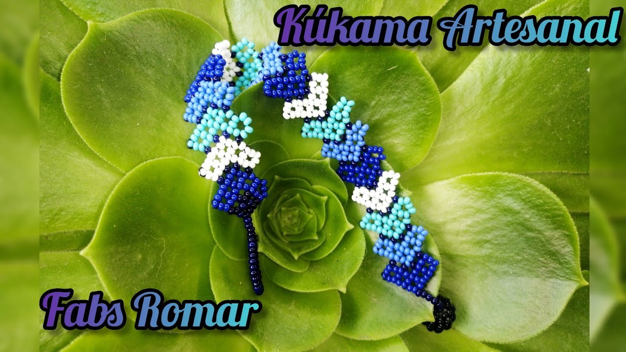 Watch pulsera de chaquira corazones azules 💙 Now pulsera de chaquira corazones azules 💙