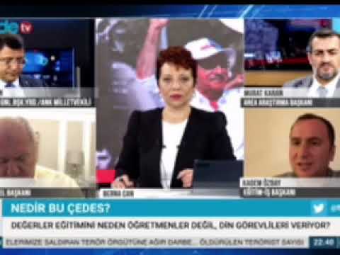 Genel Başkanımız Kadem Özbay, Cadde Tv canlı yayınına katılarak okullarda uygulanmaya başlanan ÇEDES projesi ile ilgili açıklamalarda bulundu. | EĞİTİM İŞ