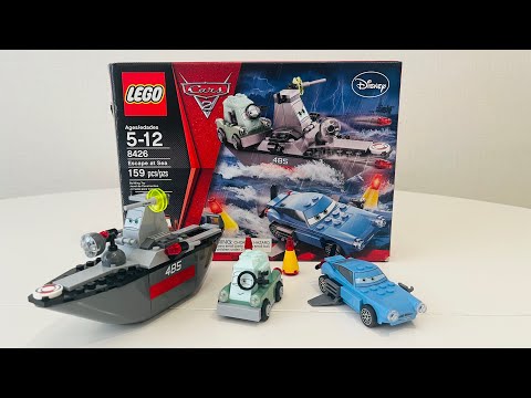 Lego Cars 8426 Escape at Sea Set Review!
